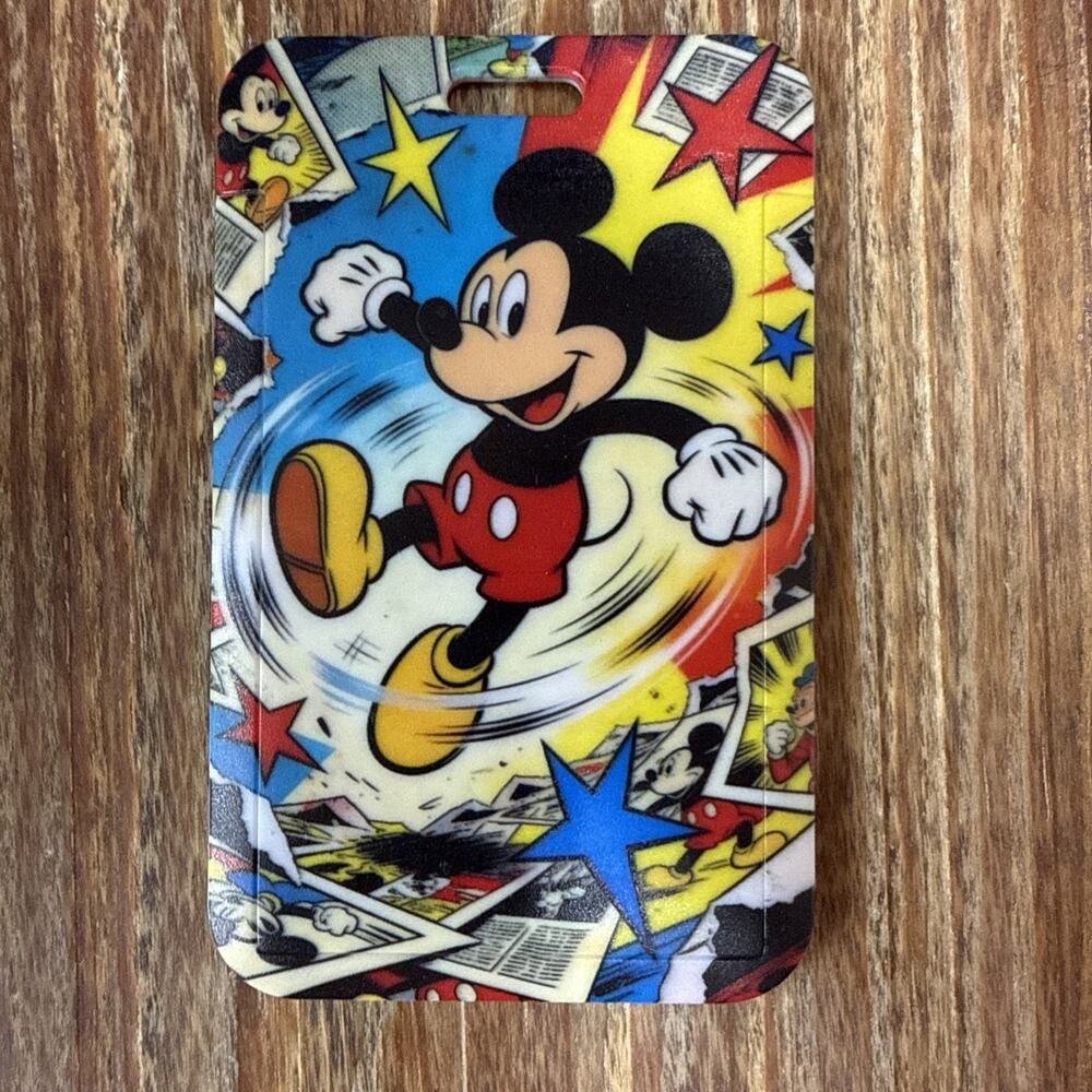 Mickey Mouse Badge ID Holder